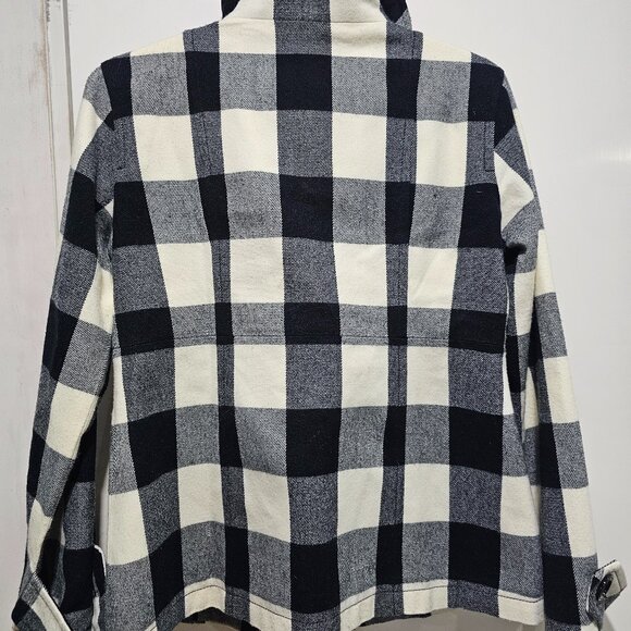 Gap Women Jacket, Size Small, Black and Cream in color - Picture 3 of 4